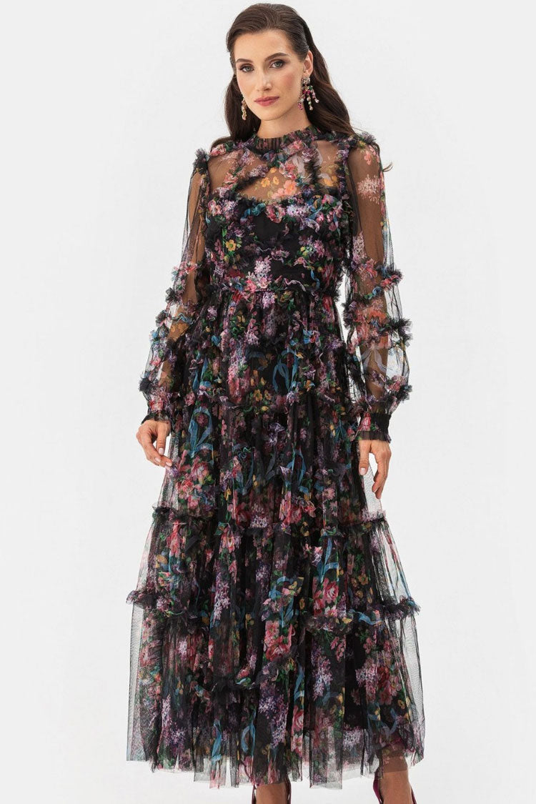 A Vintage Style Dress with Delicate Timeless Details