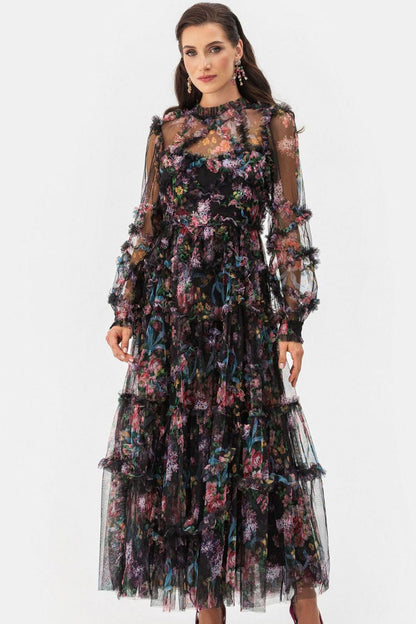 A Vintage Style Dress with Delicate Timeless Details