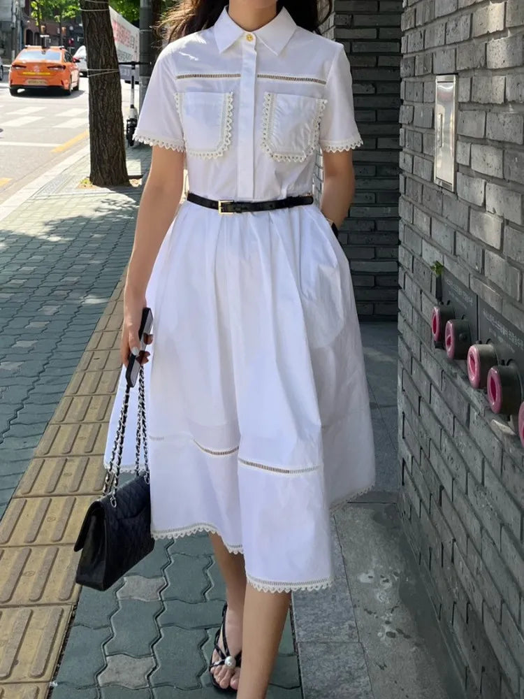 A Vintage Style Dress with Delicate Timeless Details