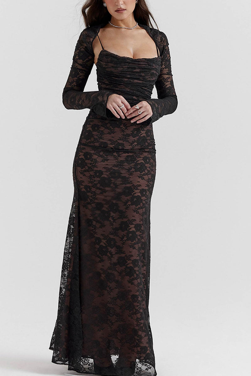 A Vintage Style Dress with Delicate Timeless Details