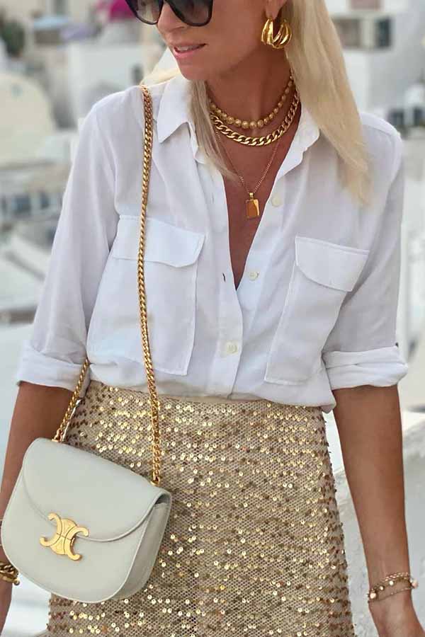 A Vintage Style Blouse with Delicate Timeless Details