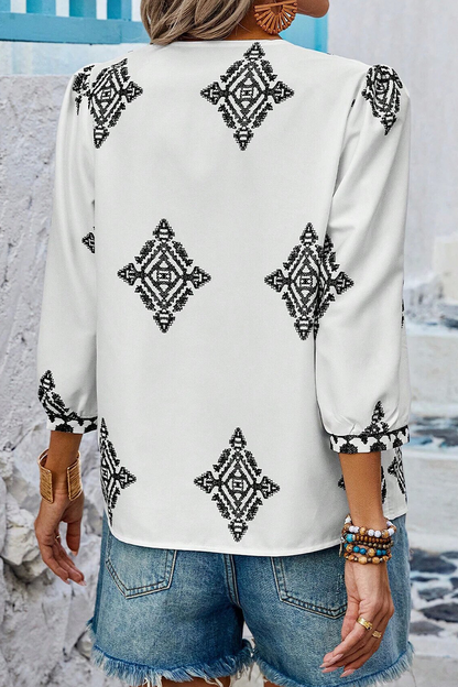 Vintage Inspired Top with a Contemporary Edge