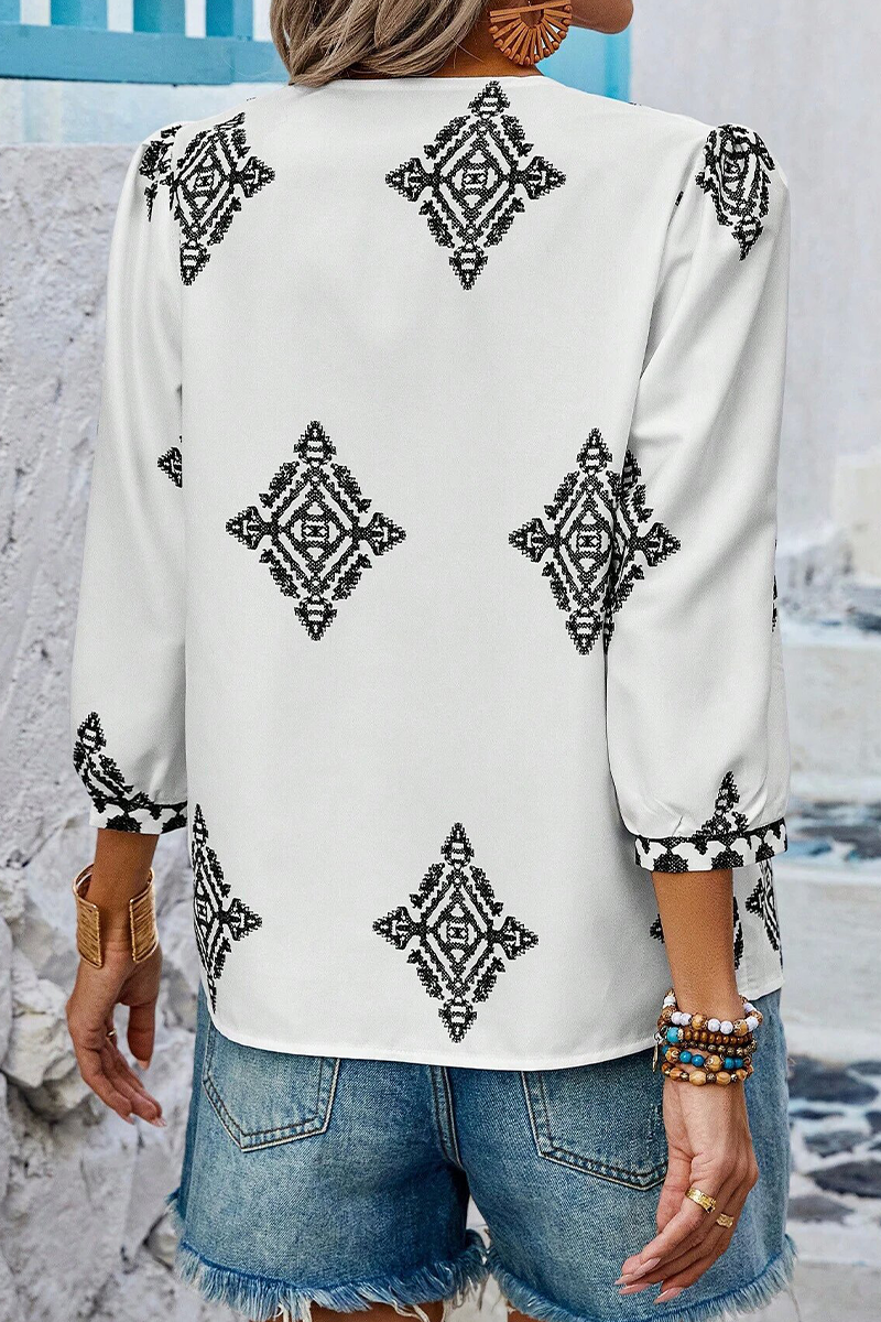 Vintage Inspired Top with a Contemporary Edge