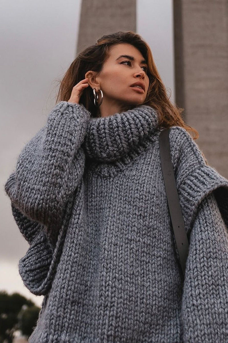 Classic Vintage Sweater with a Flattering Fit