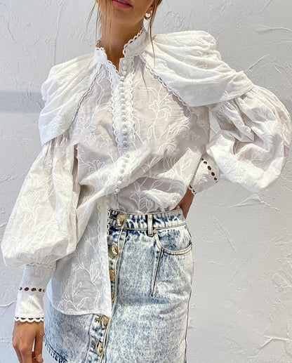Beautifully Finished Blouse in a Timeless Design