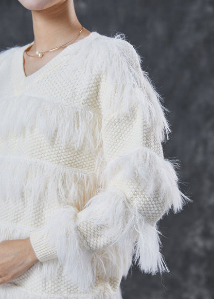Well Tailored Sweater with a Graceful Silhouette
