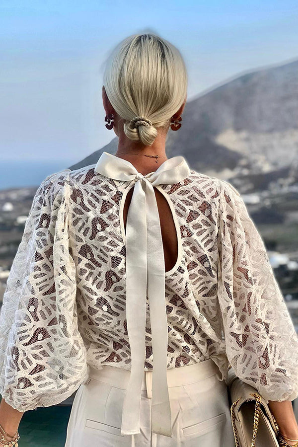 A Vintage Style Blouse with Delicate Timeless Details