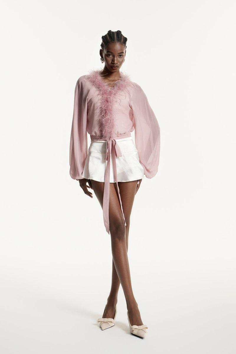 Gracefully Styled Top for Any Occasion
