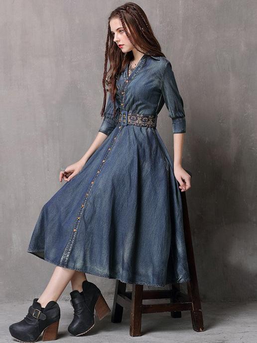 Vintage Inspired Dress with a Contemporary Edge