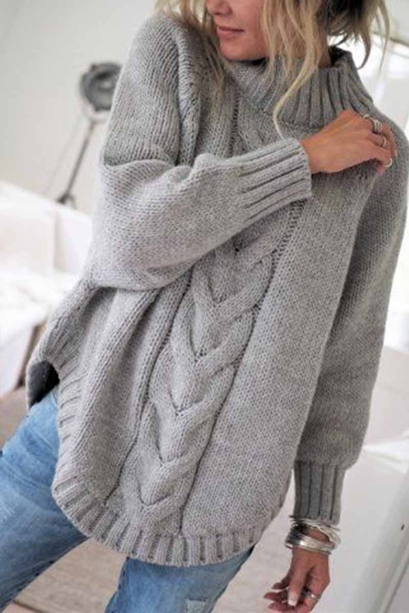 Classic Vintage Sweater with a Flattering Fit