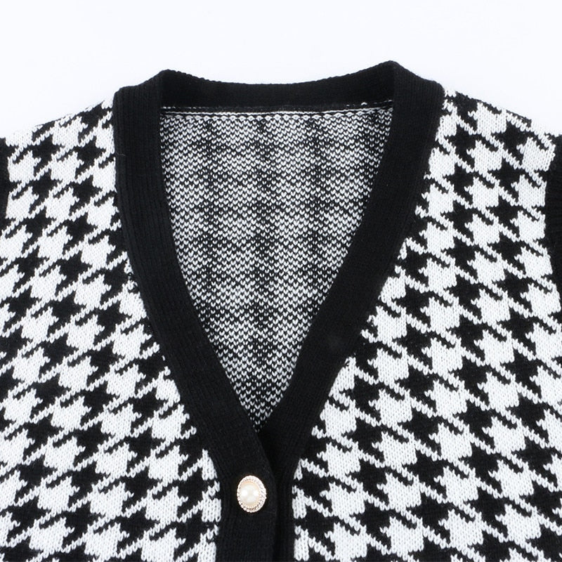 A Vintage Style Cardigan with Delicate Timeless Details