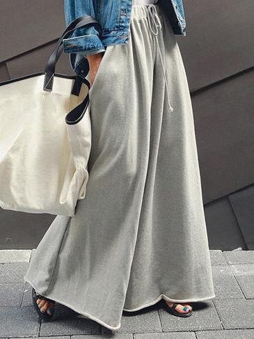 A Vintage Style Pants with Delicate Timeless Details