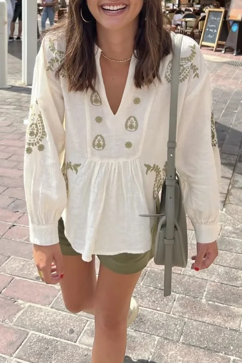 Beautifully Balanced Blouse with Timeless Character