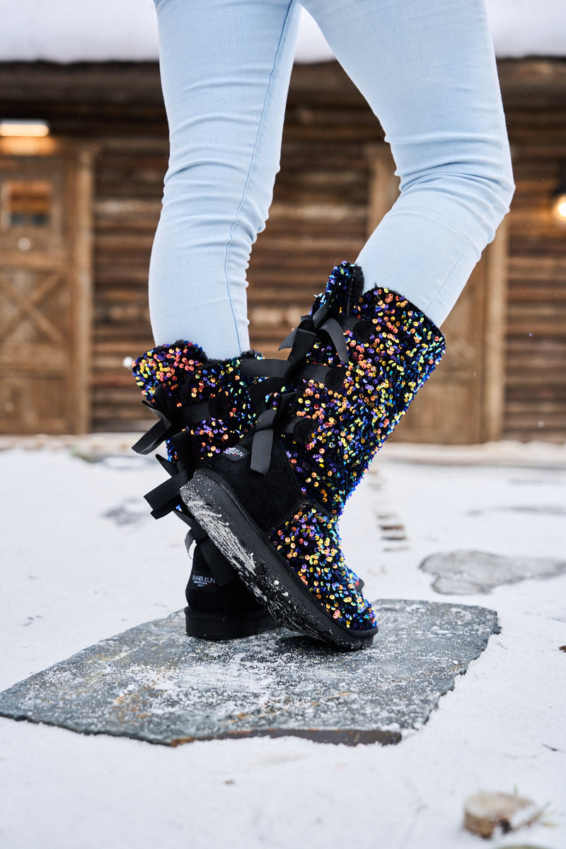 A Vintage Style Boots with Delicate Timeless Details