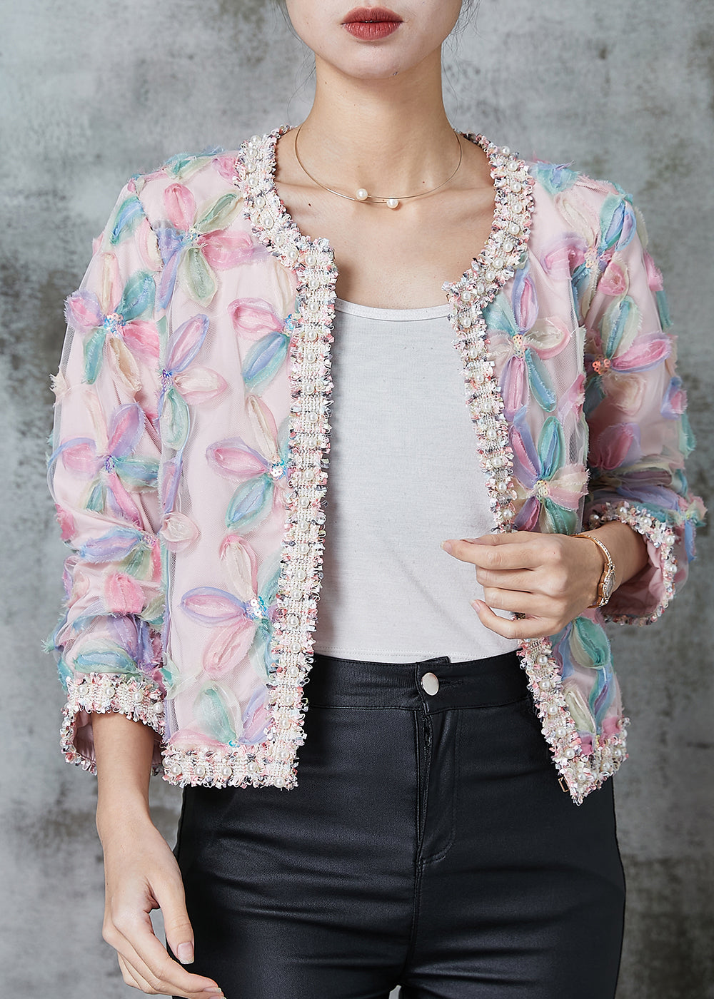 A Vintage Style Coat with Delicate Timeless Details
