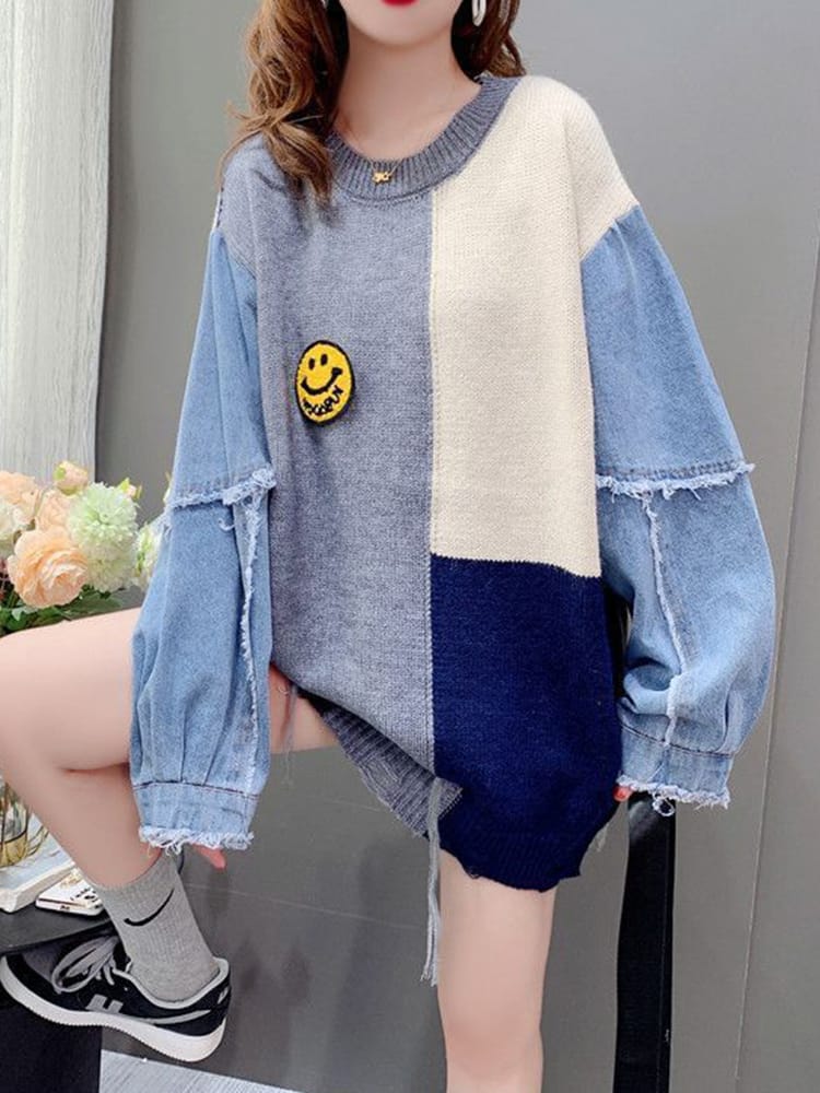 A Vintage Style Sweater with Delicate Timeless Details