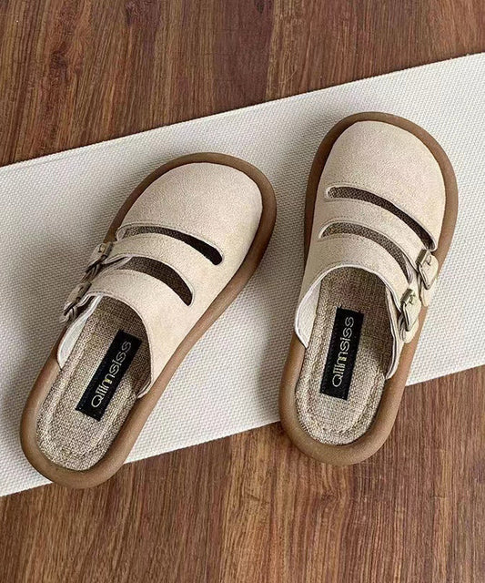 A Vintage Style Sandals with Delicate Timeless Details