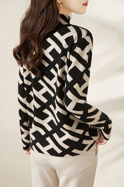 Beautifully Finished Sweater in a Timeless Design