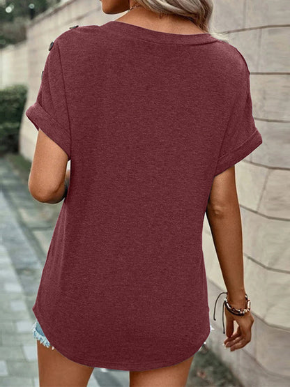 Beautifully Finished T-Shirt in a Timeless Design