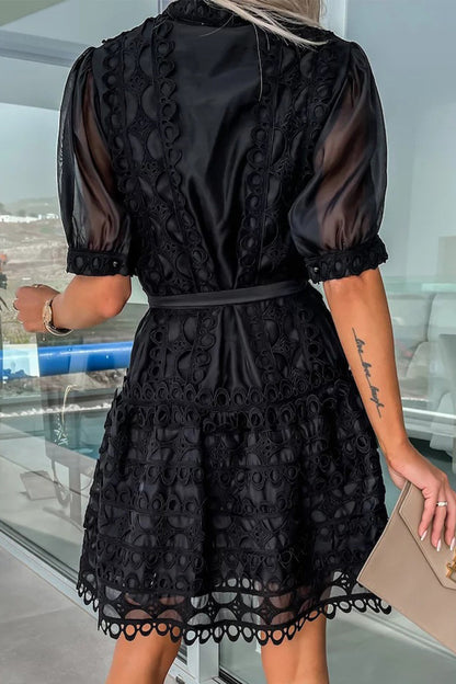 A Vintage Style Dress with Delicate Timeless Details