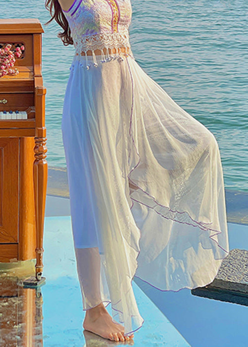 A Vintage Style Pants with Delicate Timeless Details