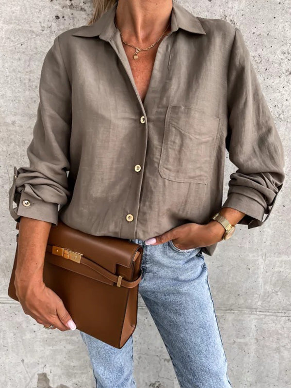 Beautifully Finished Blouse in a Timeless Design