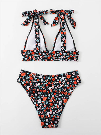 Vintage Inspired Bikini with a Contemporary Edge