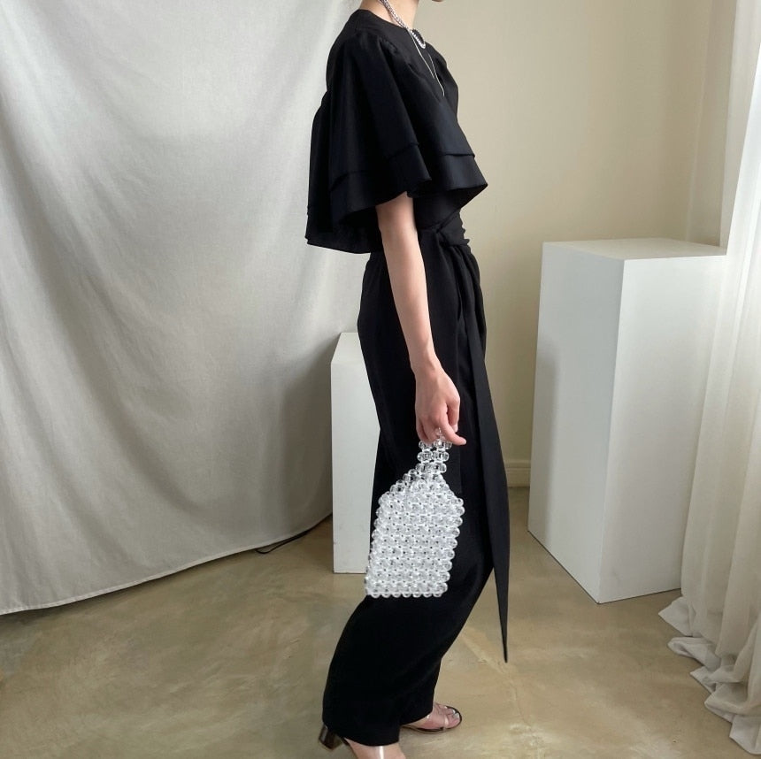A Vintage Style Pants with Delicate Timeless Details