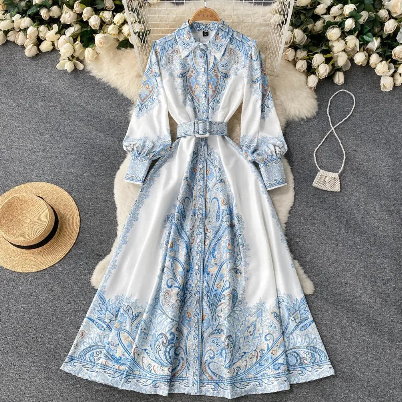 A Vintage Style Dress with Delicate Timeless Details