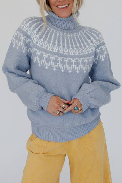 Classic Vintage Sweater with a Flattering Fit