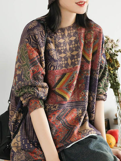 Classic Vintage Sweater with a Flattering Fit