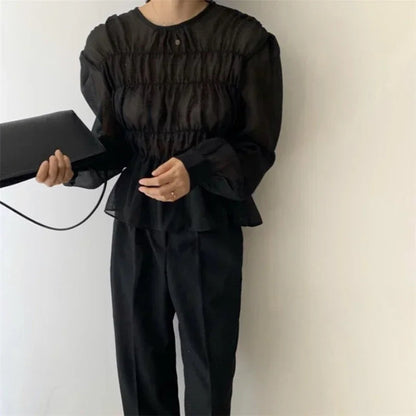Elegantly Styled Blouse for Everyday Wear
