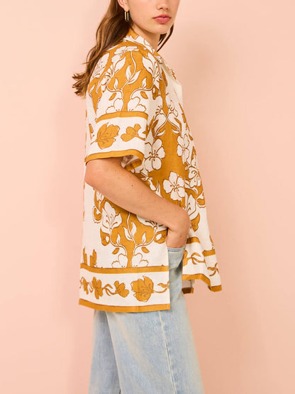 A Vintage Style Shirt with Delicate Timeless Details