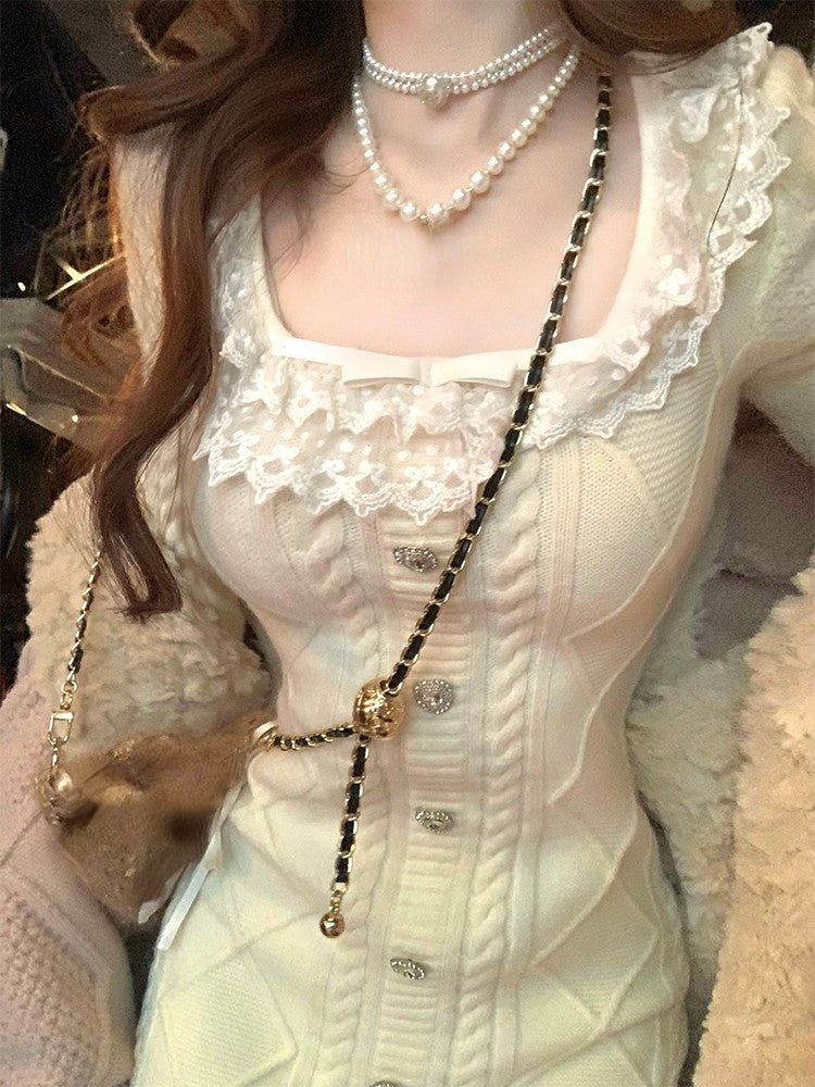 A Vintage Style Dress with Delicate Timeless Details