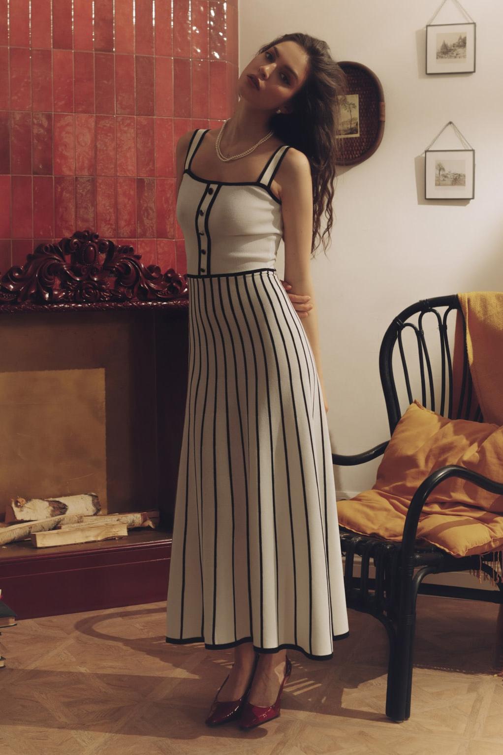 A Vintage Style Dress with Delicate Timeless Details