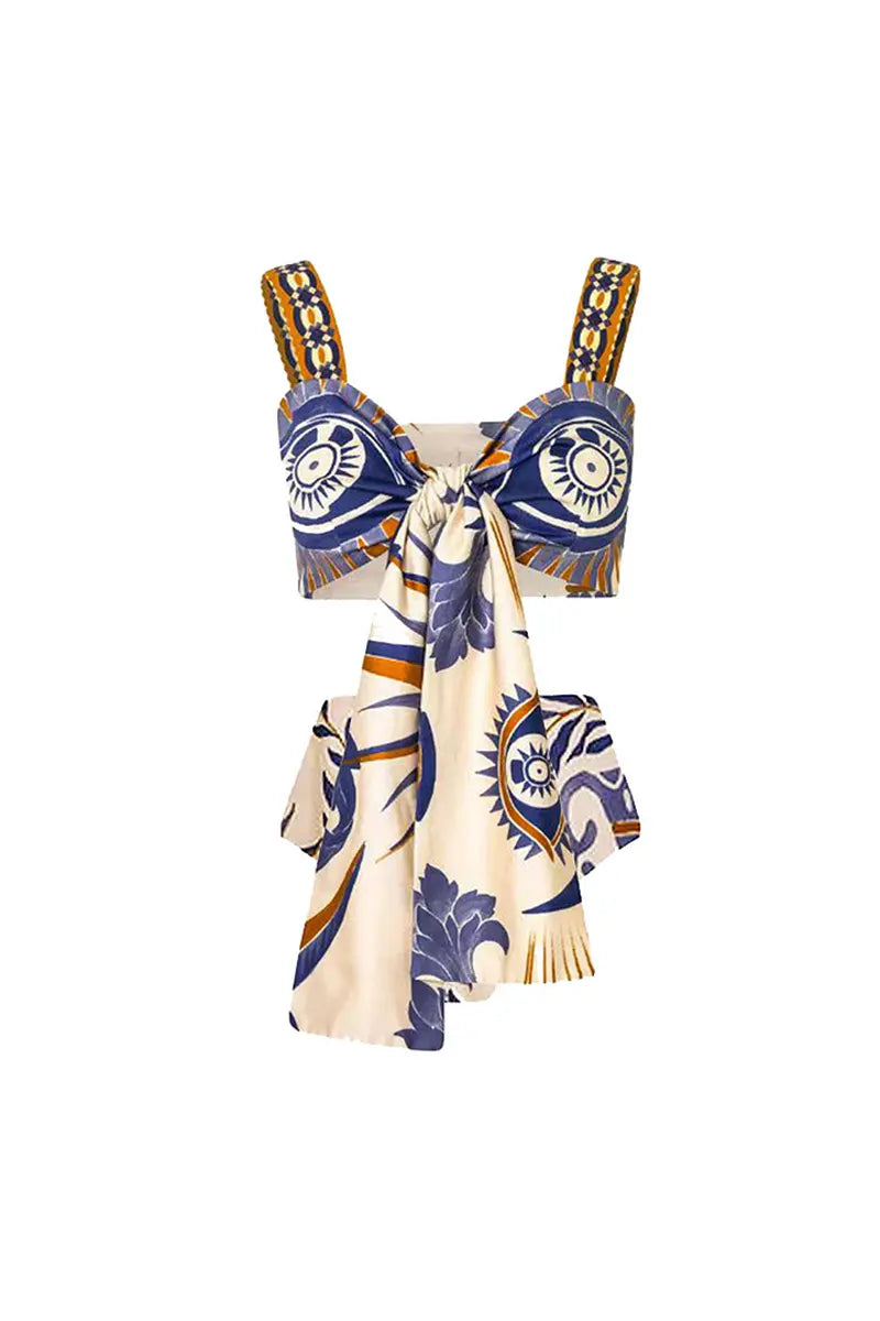 Classic Vintage Bikini with a Flattering Fit