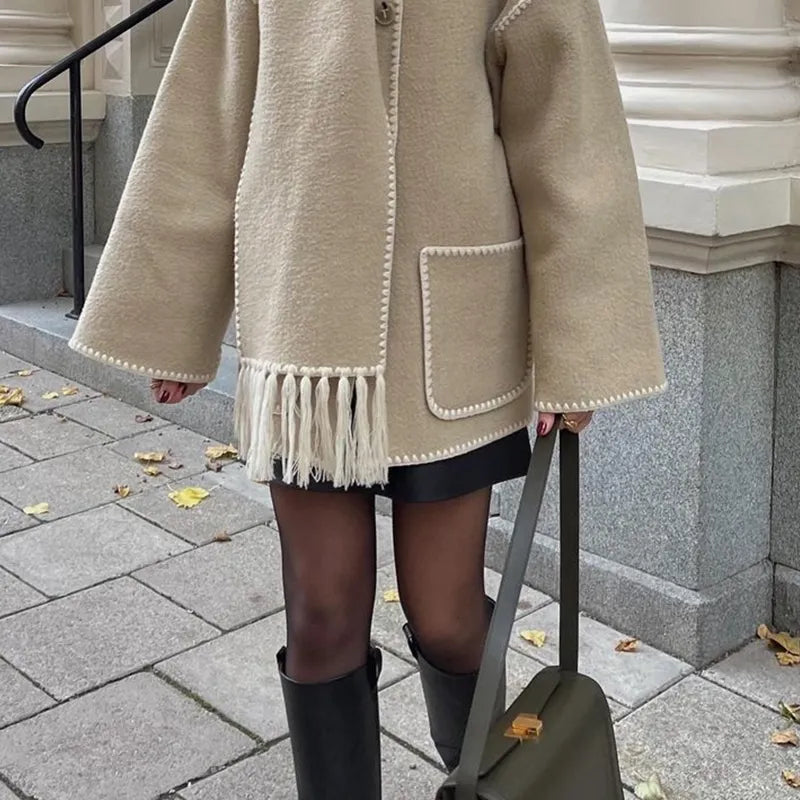 A Vintage Style Jacket with Delicate Timeless Details
