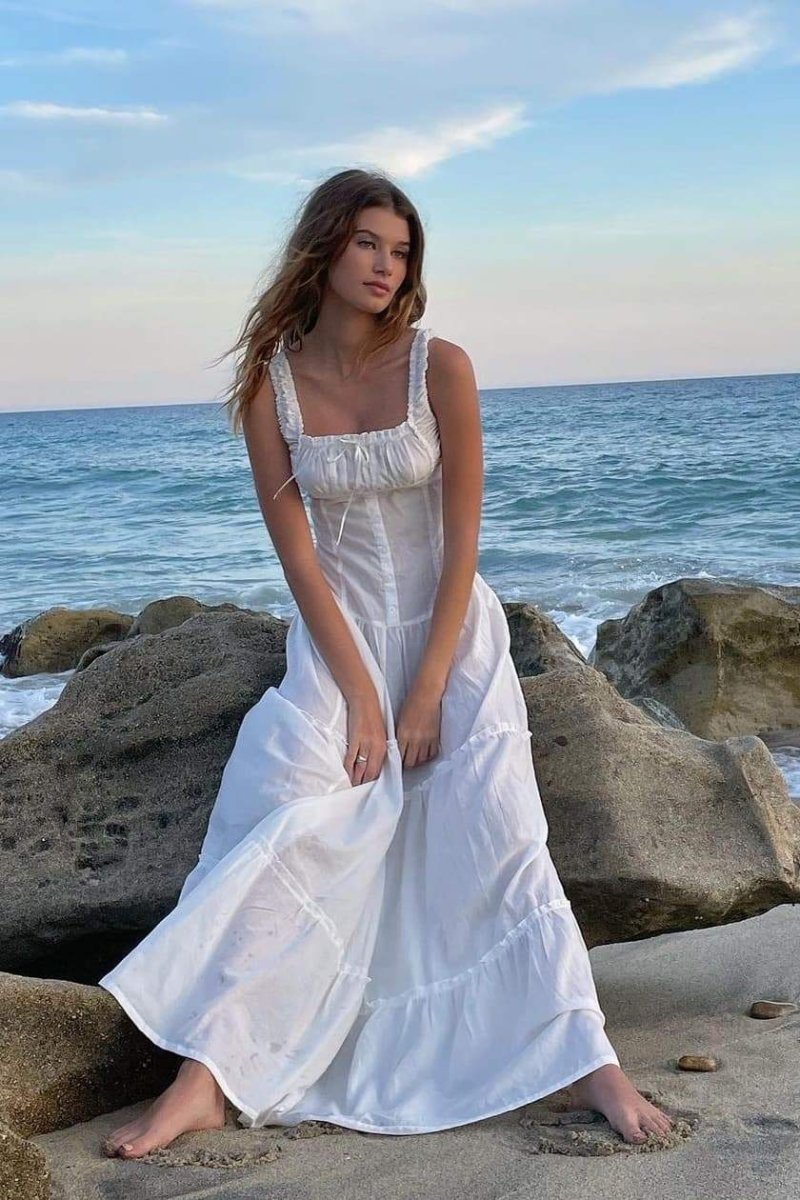 A Vintage Style Dress with Delicate Timeless Details