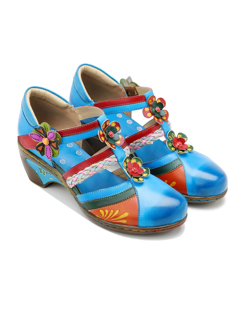 Vintage Inspired Sandals with a Contemporary Edge
