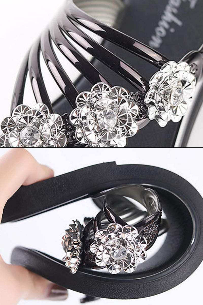 A Vintage Style Sandals with Delicate Timeless Details
