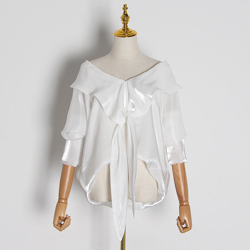 A Vintage Style Shirt with Delicate Timeless Details