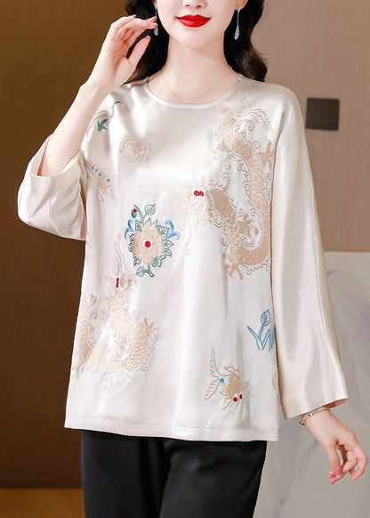 A Vintage Style Blouse with Delicate Timeless Details