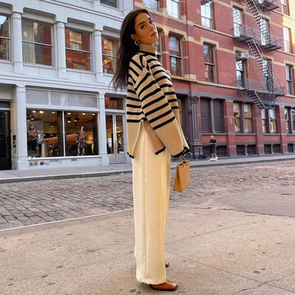 A Vintage Style Sweater with Delicate Timeless Details
