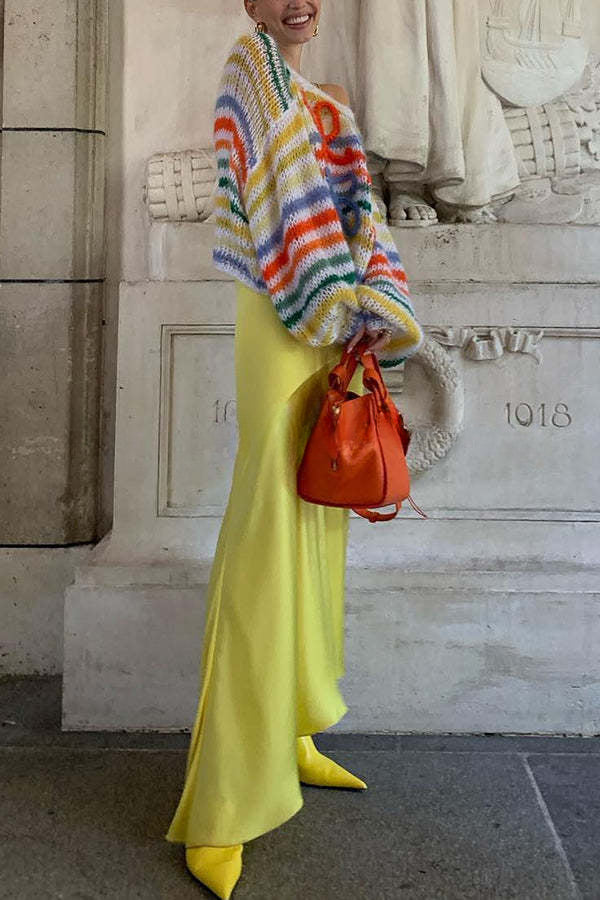A Vintage Style Sweater with Delicate Timeless Details