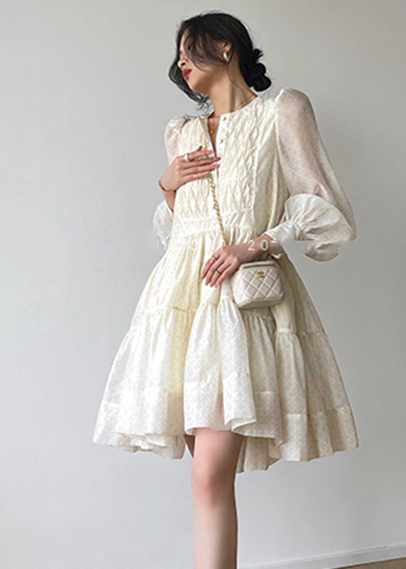 A Vintage Style Dress with Delicate Timeless Details