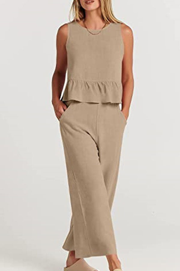 A Vintage Style Pants with Delicate Timeless Details
