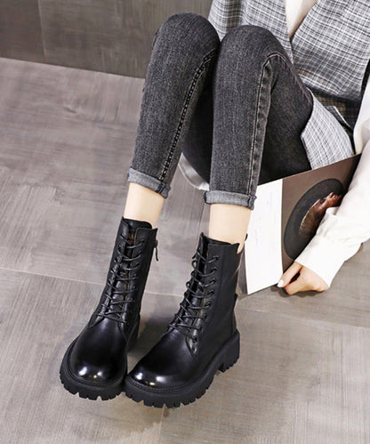 A Vintage Style Boots with Delicate Timeless Details