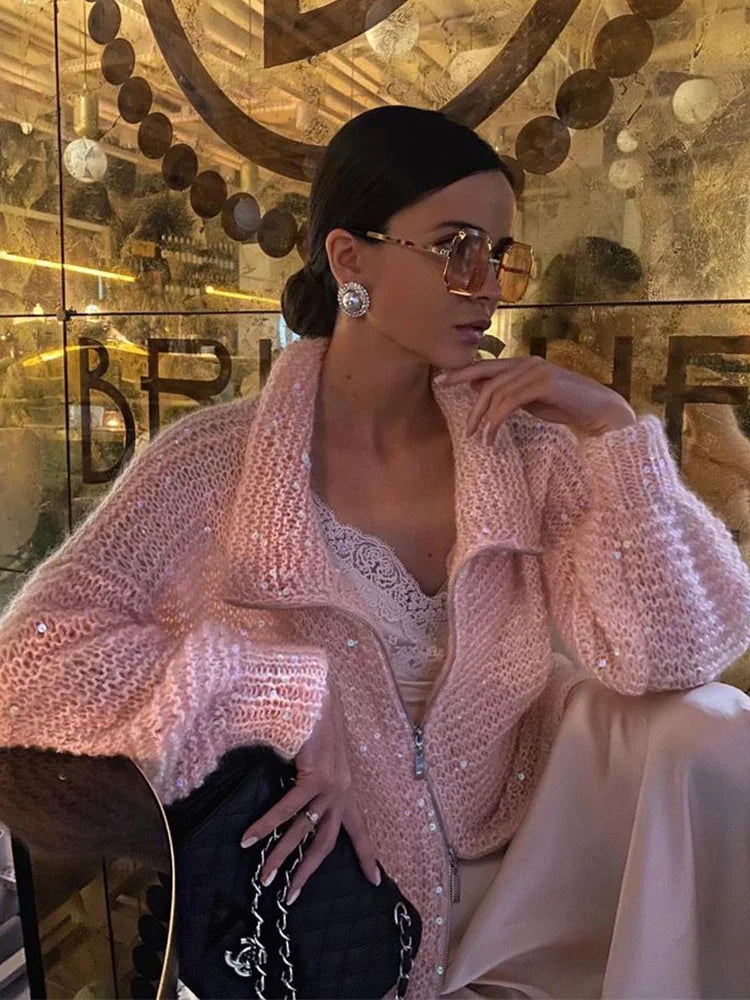 Vintage Inspired Cardigan with a Contemporary Edge