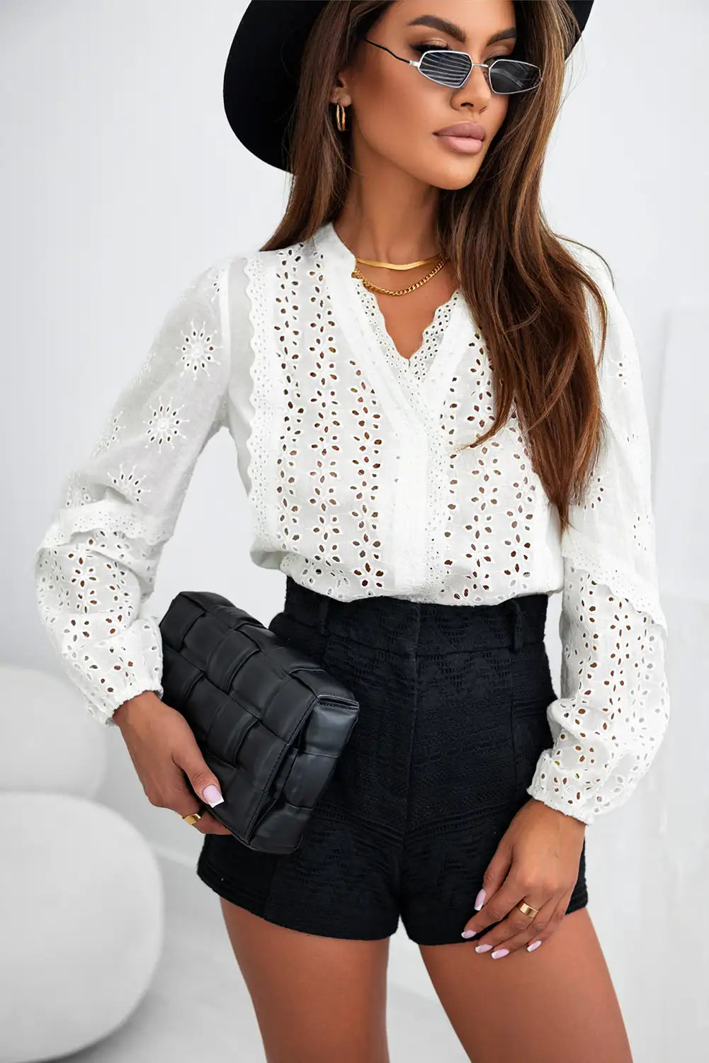 Beautifully Finished Blouse in a Timeless Design
