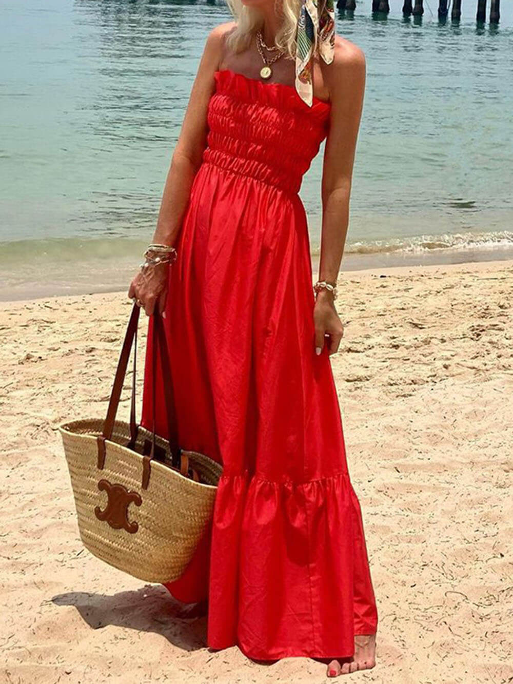 Classic Vintage Dress with a Flattering Fit